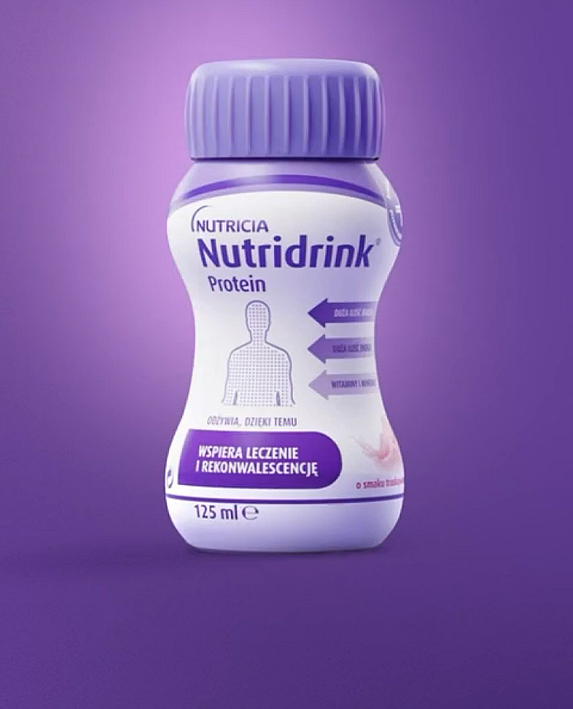 Nutridrink. Włącz żywienie do leczenia.